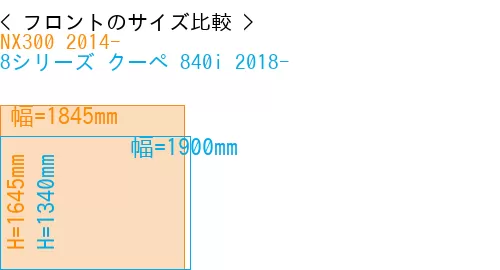 #NX300 2014- + 8シリーズ クーペ 840i 2018-